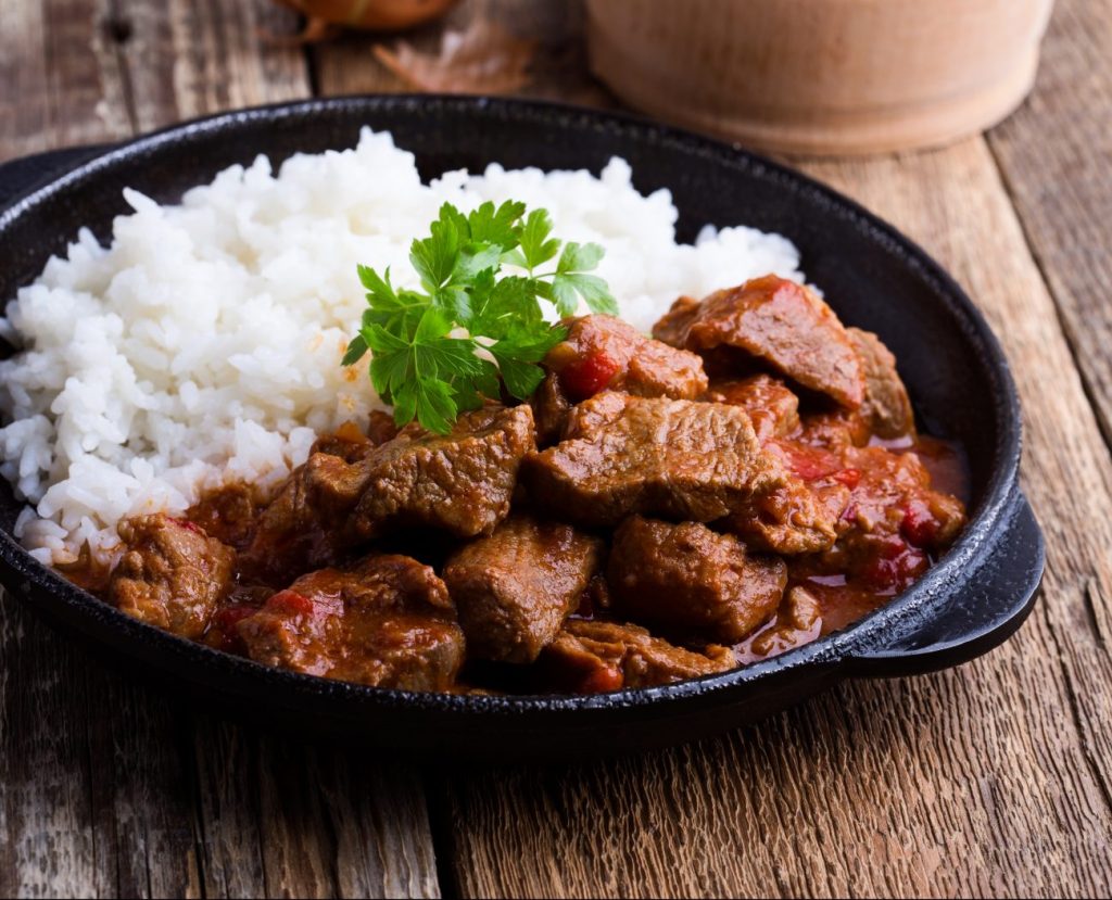 Recept: Maďarský tokáň z hovädzieho mäsa