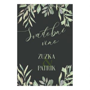 Svadobná etiketa - vzor 17, Promitor Vinorum | regioWine