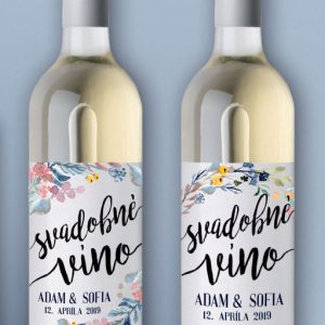 Svadobná etiketa - vzor 5, Promitor Vinorum | regioWine