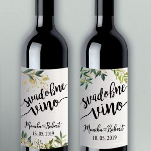 Svadobná etiketa - vzor 4, Promitor Vinorum | regioWine