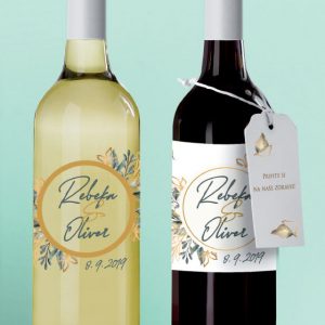 Svadobná etiketa - vzor 2, Promitor Vinorum | regioWine
