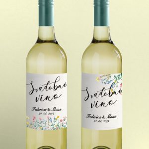 Svadobná etiketa - vzor 1, Promitor Vinorum | regioWine