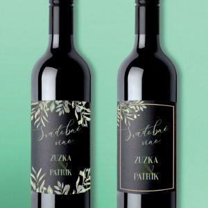 Svadobná etiketa - vzor 17, Promitor Vinorum | regioWine