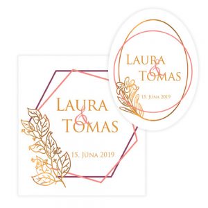 Svadobná etiketa - vzor 13, Promitor Vinorum | regioWine