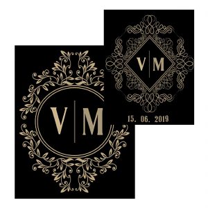 Svadobná etiketa - vzor 12, Promitor Vinorum | regioWine
