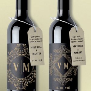 Svadobná etiketa - vzor 12, Promitor Vinorum | regioWine
