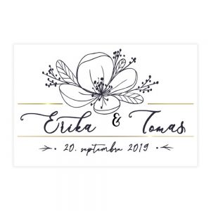 Svadobná etiketa - vzor 11, Promitor Vinorum | regioWine