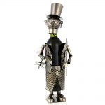 Kovový stojan na víno s motívom Kominár, Promitor Vinorum | regioWine