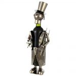 Kovový stojan na víno s motívom Kominár, Promitor Vinorum | regioWine