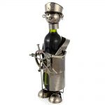 Kovový stojan na víno s motívom Námorník, Promitor Vinorum | regioWine