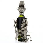 Kovový stojan na víno s motívom Polovník, Promitor Vinorum | regioWine