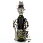 Kovový stojan na víno s motívom Polovník, Promitor Vinorum | regioWine