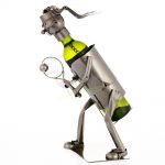 Kovový stojan na víno s motívom Tenistka, Promitor Vinorum | regioWine