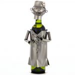 Kovový stojan na víno s motívom Zubár, Promitor Vinorum | regioWine