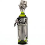 Kovový stojan na víno s motívom Zubár, Promitor Vinorum | regioWine