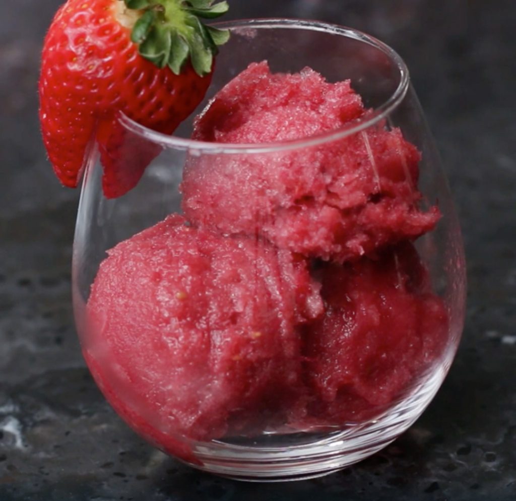 Recept: Sorbet z ovocia a bieleho vína | regioWine