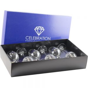 Pohár na víno Celebration Swarowski, 360 ml, RONA | regioWine