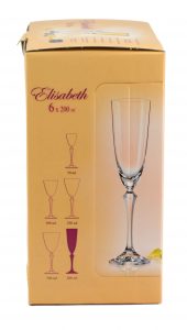 Pohár na šampanské Elisabeth, 200 ml – Obrázok 4